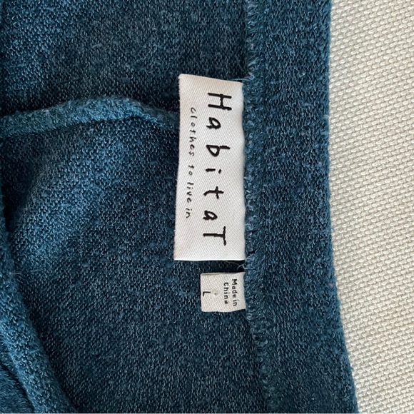 Habitat Teal Knit Sweater - Picture 5 of 6